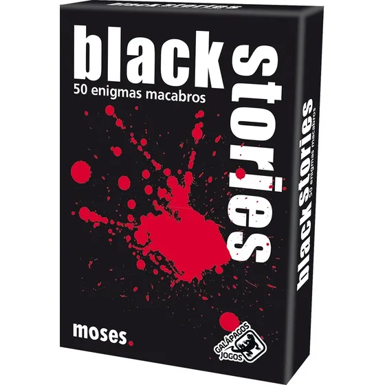 Black Stories 1 - Board Game Galápagos Jogos Pt/br