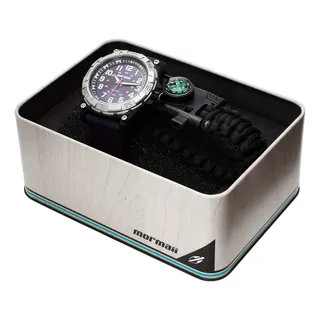 Kit Mormaii Masculino Casual Preto - Mo2035lz/k8a Kit Mormaii Masculino Casual Preto - Mo2035lz/k8a