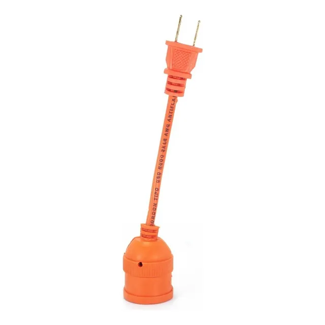 Extensión Economica Corta Uso Rudo 10cm C/soquet