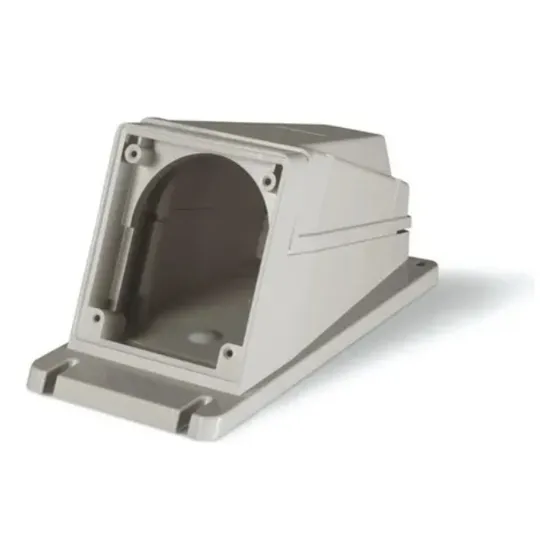 Caja Scame Inclinada Para Brida 100x110mm Serie Domo