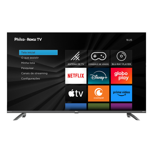 Televisor Ptv55g3ersgb Smart Tv 55 Roku Tv Led Cinza Philco Televisor Ptv55g3ersgb Smart Tv 55 Roku Tv Led Cinza Philco