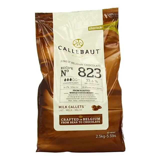 Belga Leche De Chocolate Para Hornear Callets (chips) - 33,6