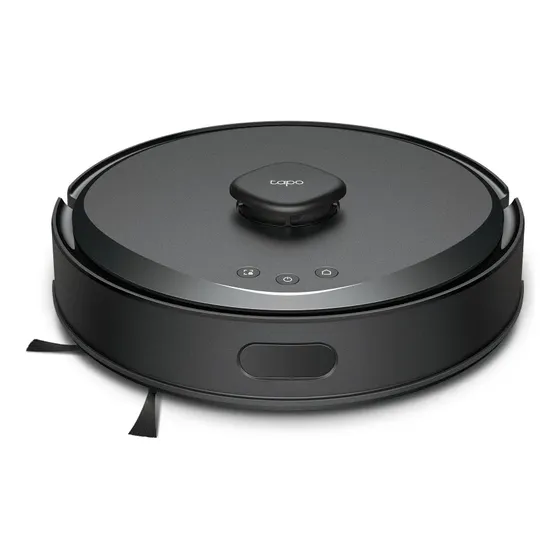 Robô Aspirador Tapo Rv30 Max Preto 2 em 1 com Mop Inteligente e Lidar