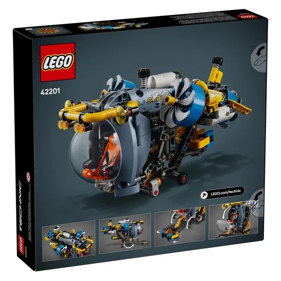 Brinquedo Technic Submarino De Pesquisa Em Mar Profundo Lego