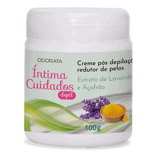 Creme Redutor De Pelos Pós Depilação Lavanda Açafrão Odorata Creme Redutor De Pelos Pós Depilação Lavanda Açafrão Odorata