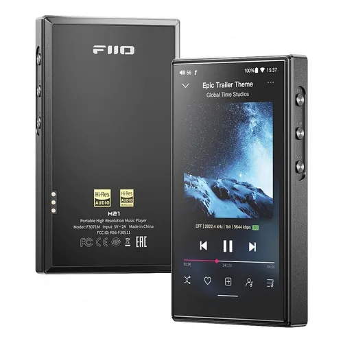 Media Player De Áudio Dap Fiio M23 - Dac / Amp De Fone Preto