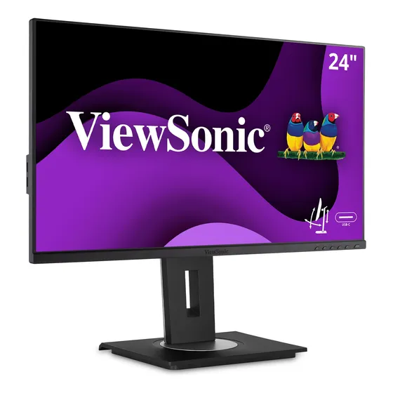 Monitor Viewsonic Vg2455 De 24 Pulgadas Ips Full Hd Con Cone
