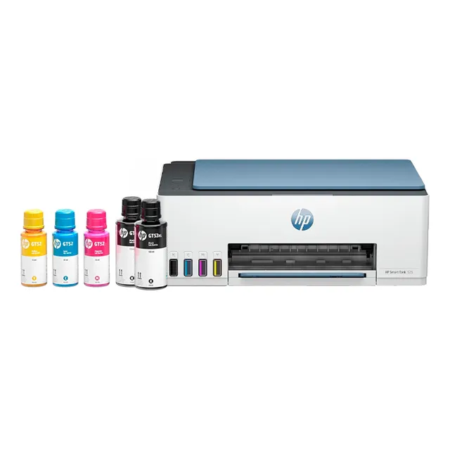 Multifuncional Hp Smart Tank 525 Tinta Continua Color Usb