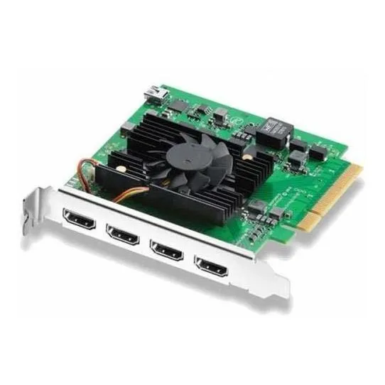 Blackmagic Design Decklink Quad - Tarjeta Pcie Para Grabador