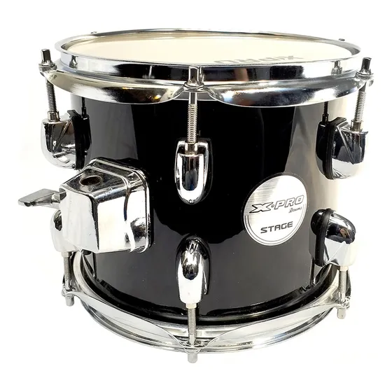 Tom De Bateria X Pro 8 Polegadas ( Preto )