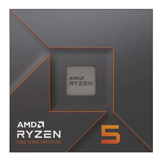 Procesador gamer AMD Ryzen 5 7600X 100-100000593WOF de 6 núcleos y 5.3GHz de frecuencia con gráfica integrada