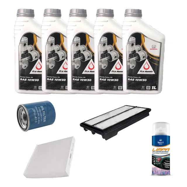 Kit Troca Oleo Accord 2019 2020 2021 5300