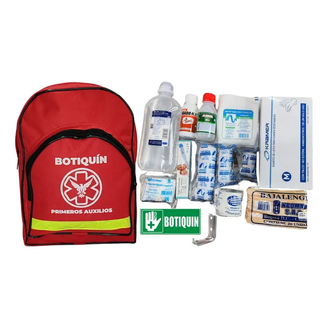 Botiquin Tipo A Basico Morral Primeros Auxilios Dotado