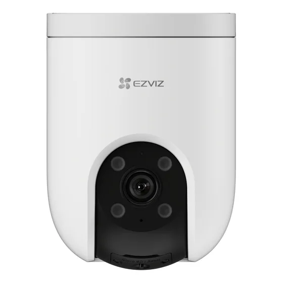 Camara Seguridad Wifi Exterior H8c Pro 2k Ai Deteccion Ezviz Color Blanco