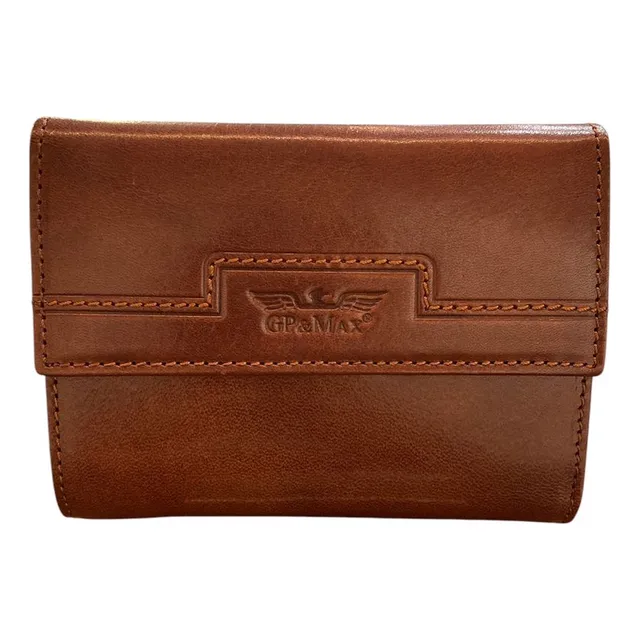 Monedero Dama G&p Max De Cuero Comodo 12 Tarjetas Pequeño