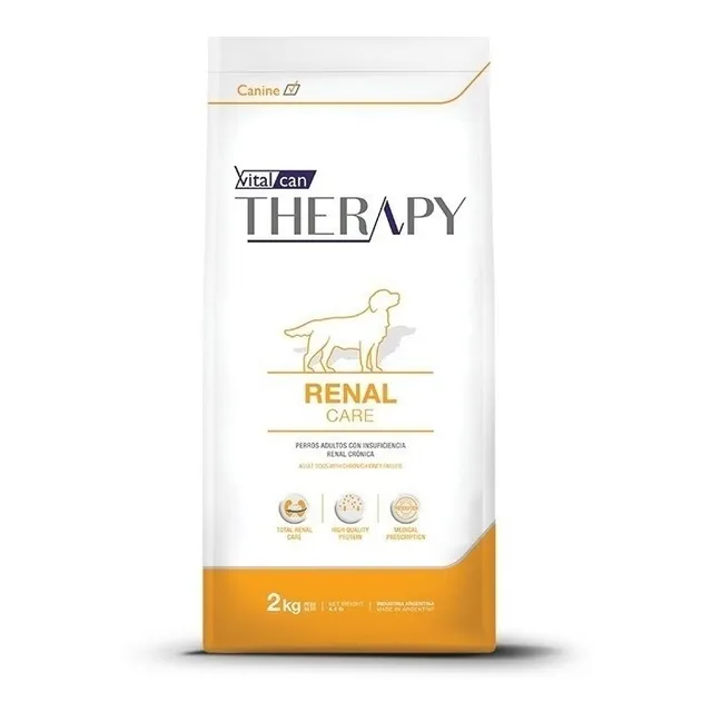 Alimento Vitalcan Therapy Renal Care para perro adulto todos los tamaños sabor mix en bolsa de 2 kg