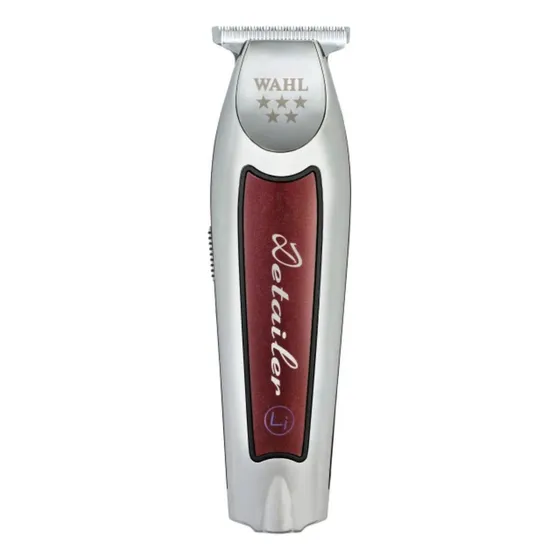 Recortadora Wahl Professional 5 Star Cordless Detailer Li plata y roja 220V