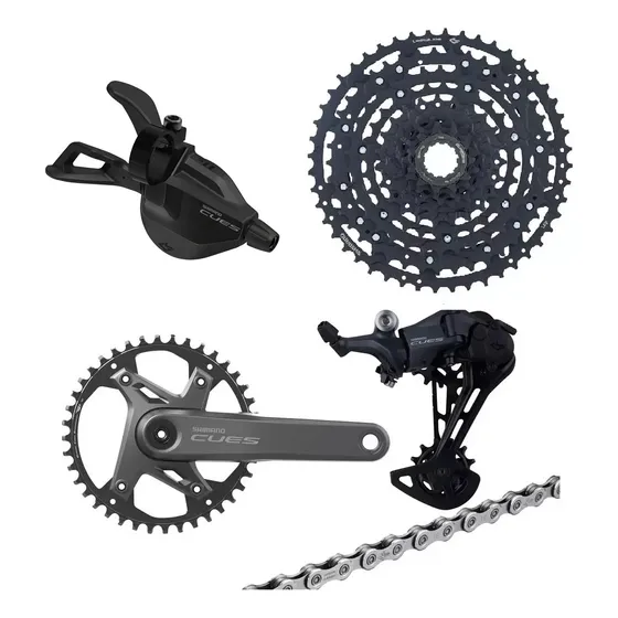 Grupo Shimano Cues 1x11 U6000 Monoplato 40t Piñón 11-45t 