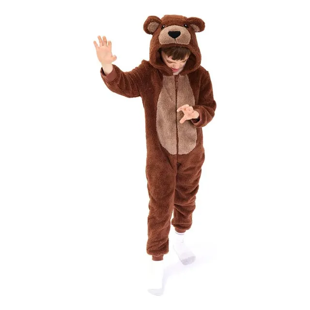 Cosusket Brown Bear Oneise Para Niños, Disfraz De Bebé, Pija
