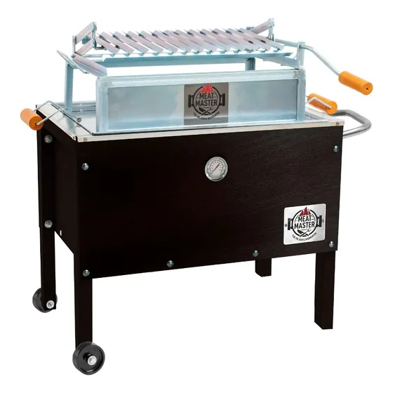 Caja China Master Jr Black + Parr Lev Galv+termometro+funda