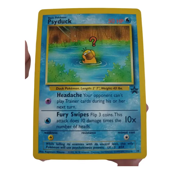 Cartas Pokemon Psyduck Promo 20