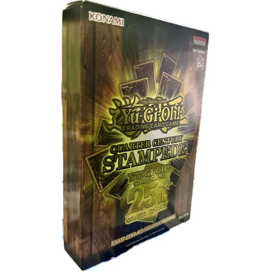 Quarter Century Stampede Blister 5 Sobres Ingles Yugioh Tcg