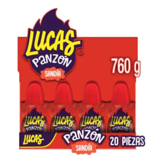 Paleta Lucas Panzón Panzón Mix 20 Pzas