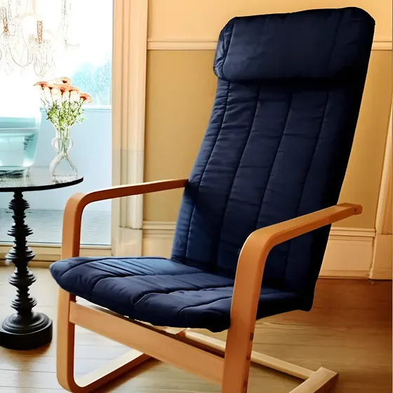 Sillon Flex - Silla Tapizada - Sillones En Variados Colores Color Azul | Cuotas sin interés