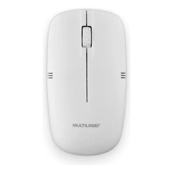 Mouse Inalámbrico Slim Lite 1200dpi Multilaser Blanco
