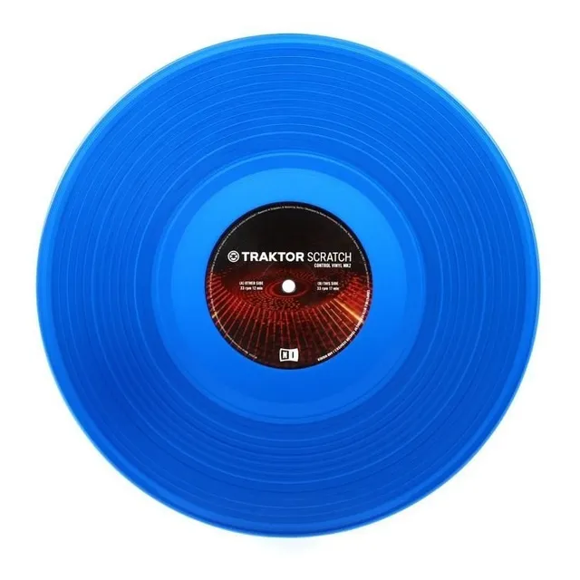 Native Instruments Traktor Vinilo Mk2 Azul Digisolutions