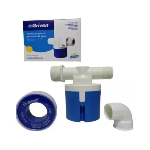 Válvula Flotante 1/2 Pulgada Para Control Nivel De Agua 