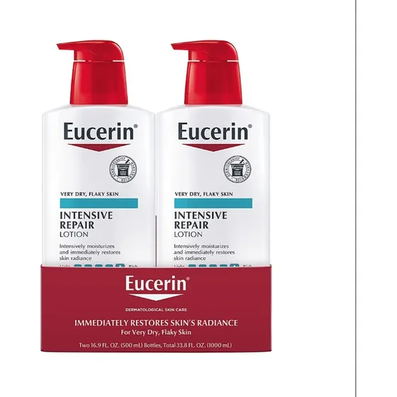 Paquete De 2 Crema Corporal Eucerin 500 Ml C/u Reparacion