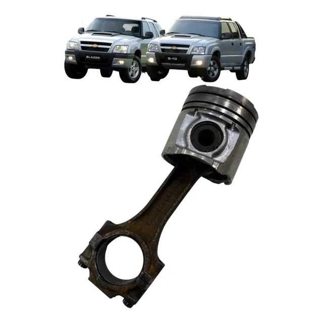 Pistao E Biela Mwm 2.8 S10 Blazer Sprint 4cc Usado Original