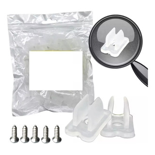 50 Grapas P/ Tiras Led Luces Neón Flexible Manguera Blister 50 Grapas P/ Tiras Led Luces Neón Flexible Manguera Blister