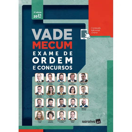Livro Vade Mecum Exame De Ordem - 3ª Edição 2021