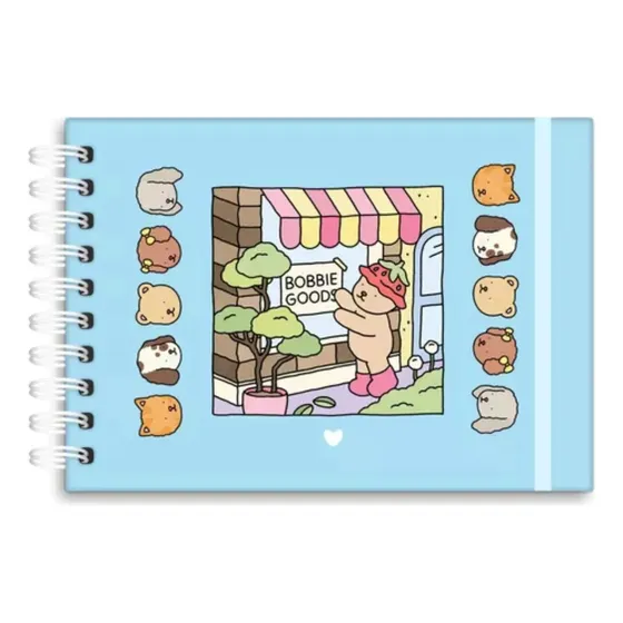 Libro Para Colorear Bobbie Goods, 50 Páginas, Tapa Dura, Bob