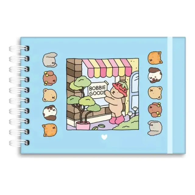 Libro Para Colorear Bobbie Goods, 50 Páginas, Tapa Dura, Bob