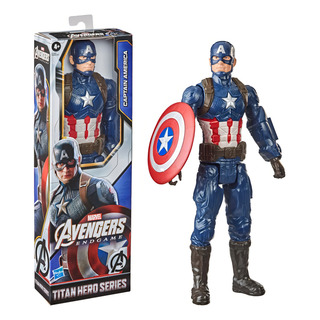 Figura Marvel Titan Hero Series Capitán América 30cm Figura Marvel Titan Hero Series Capitán América 30cm