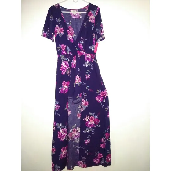 Braga Short Con Vestido Largo Abierto Talla M