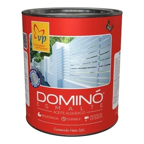 Esmalte Domino Blanco Vp Galon