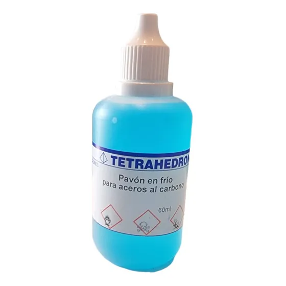 Pavon En Frio Tetrahedron 60ml Para Armas De Fuego 