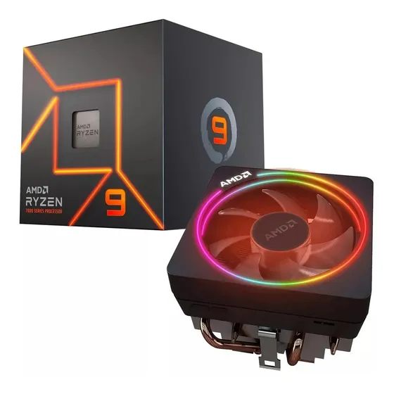 Micro Procesador Ryzen 9 7900 Am5 3.7ghz Pc C/video !!