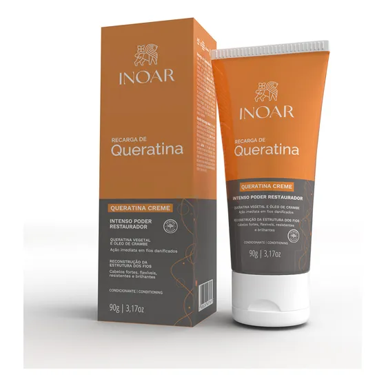 Creme Inoar Recarga De Queratina 90g