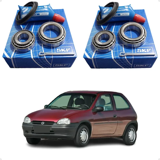 Par Kit Rolamento Roda Traseira Skf Corsa Wind 98 97 96 95 4