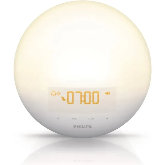 Philips Reloj Despertador Con Luz Que Simula La Salida De...