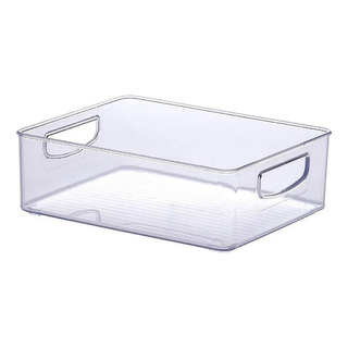 Cesto Organizadora De Acrílico Paramount 25 X 20 Cm Cor Incolor Cesto Organizadora De Acrílico Paramount 25 X 20 Cm Cor Incolor