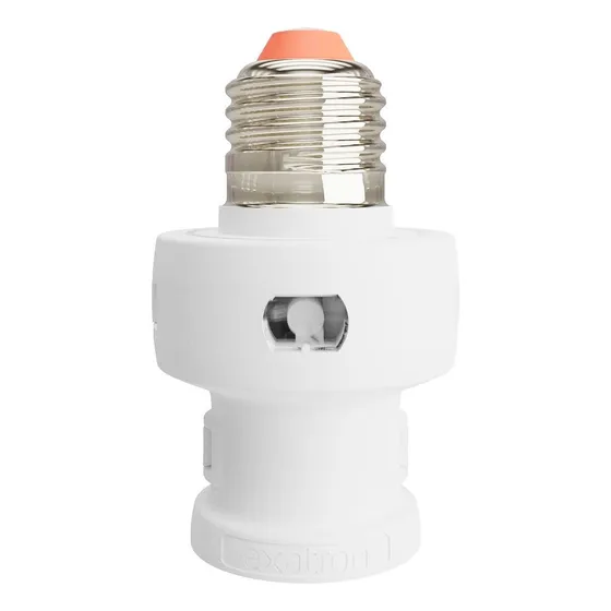 Fotosoquete Fotocélula Relé Iluminação Soquete E27 Exatron FTS0MP XC Iluminação Branco