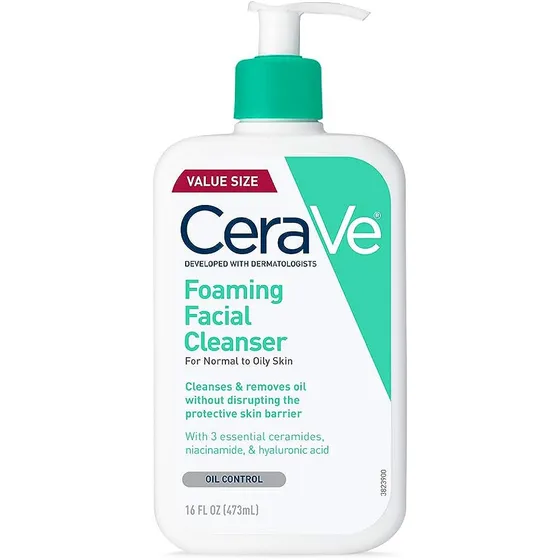 Cerave Gel Limpiador Espumoso Piel Mixta X473ml