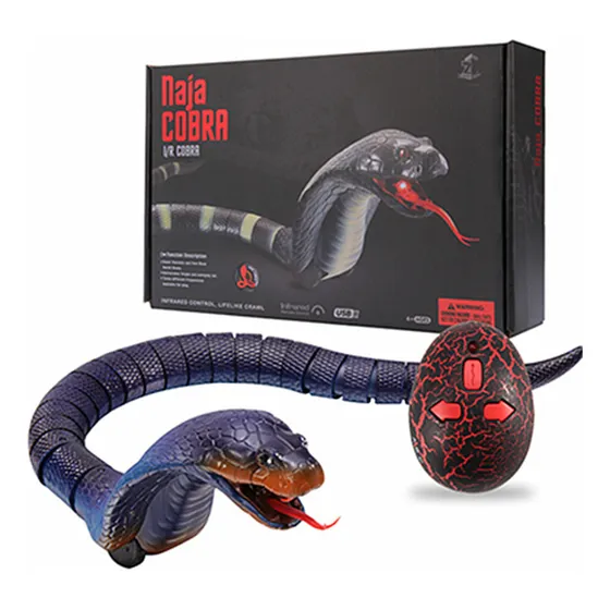 Brinquedo Snake com controle remoto, Real Snake Rc Charge