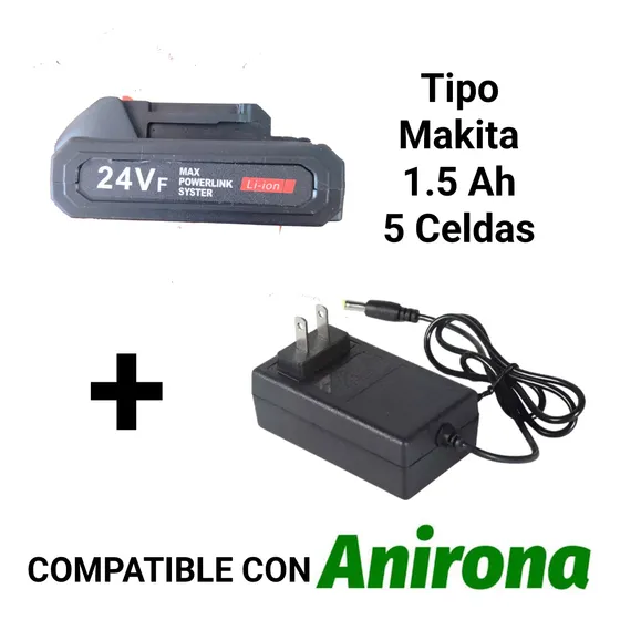 Batería Repuesto Con Cargador Anirona Dayplus Hecelo Kilian 